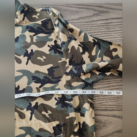 Denim & Flowers Camo Light Jacket - Picture 8 of 9